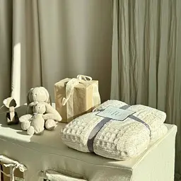 Плед Dushka на еко-овчині Home 21287 200х230 см молочний