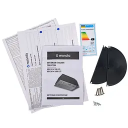Витяжка повновбудована MINOLA HBI 5214 WH 700 LED - мініатюра 9