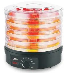 Сушарка для овочів і фруктів Monte MT-1661 400 Вт Чорний (74723594)
