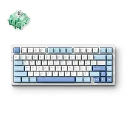 Ігрова механічна клавіатура Mchose G75 Pro / Три режими підключення / Cabbage Tofu Switch / Blue - мініатюра 3