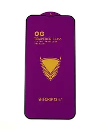Захисне скло OG Apple iPhone 13/13 Pro/14/16e/17e Black
