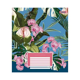 Зошит 1 вересня А5 Floral series 96 аркушів, лінія (766500), в асортименті - мініатюра 4