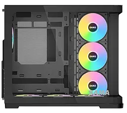 Корпус SAMA V60 без БЖ (V60-BKADA7X1-GL) Black - мініатюра 4