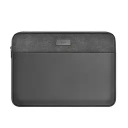 Сумка для ноутбука Wiwu Minimalist Laptop Sleeve 14'' Grey - мініатюра 2