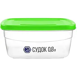 Контейнер НАРОДНИЙ ПРОДУКТ 800мл (квадратний) арт.90з