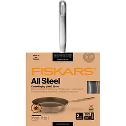 Сковорода Fiskars All Steel матова 28 см (1064745) - мініатюра 7