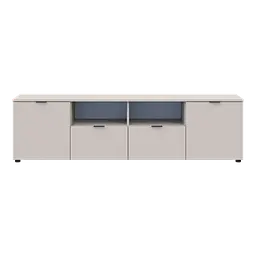 Комод Doros Рон 4 2 фасади 2 шухляди Кашемір 180х38х50 (41516046) - мініатюра 5