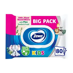 Туалетний папір Zewa Baby 80 шт. (7322541394275)