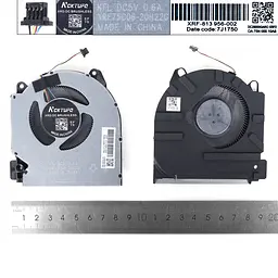 Вентилятор для HP Victus 16-D 16T-D 16-E TPN-Q263 TPN-Q264 60W, (5V GPU Fan, M75723-001, NS75C06-20K20, Аналог) - мініатюра 3