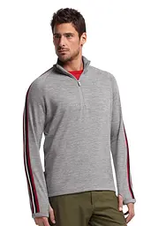 Кофта Icebreaker Coronet LS Half Zip L Metro/Black (1052-101 530 001 L) - мініатюра 2
