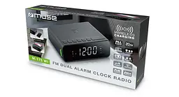 Радіо-годинник з USB Muse M-175 WI - мініатюра 4