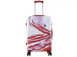 Чемодан Semi Line 24 M White/Red Print (T5654-2) - миниатюра 9