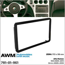 Перехідна рамка Alfa Romeo 159, Brera AWM 781-01-961 - мініатюра 4