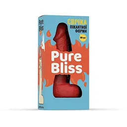 Свічка член Pure Bliss 18 см Red - мініатюра 6