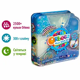 Ігровий набір для створення слаймів Spin Master Orbeez Mixin' Slime Set 2500+ кульок слайм антистрес світяться в темряві (SKU-282) - мініатюра 2