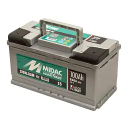 Акумулятор 6СТ-100A MIDAC S5 Sigillum, 12V, 100Ah (-/+) Євро EN860А - мініатюра 3