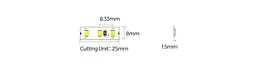 LED стрічка OLEDIM PS-2835-120-IP20-8.8W-4000К-12V - мініатюра 2