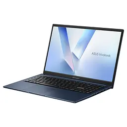 Ноутбук ASUS Vivobook 15, 15, 6 Full HD, Intel Core i3 1315U до 4, 5 ГГц, 16 ГБ RAM DDR4, 512 ГБ SSD, Intel UHD, Free Dos, Quiet Blue 512 ГБ - мініатюра 2