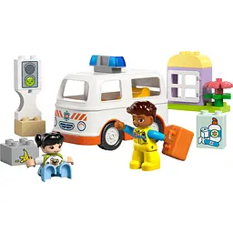 Конструктор LEGO DUPLO Town Швидка допомога та водій 19 деталей (10447) - мініатюра 3