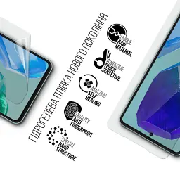 Плівка захисна Armorstandart Samsung M55 5G (M556) (ARM76422) - миниатюра 2
