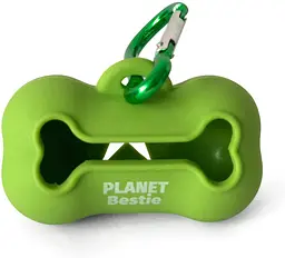 Диспенсер для пакетів Planet Bestie зелений