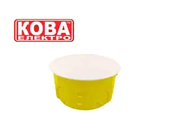 Коробка розподільча КОВА 80мм х 80мм КРБ-80 (бетон) - мініатюра 2