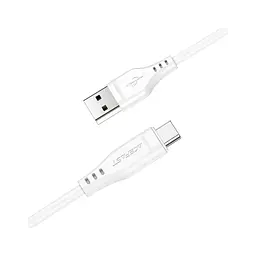 Дата кабель USB 2.0 AM to USB-C 1.2m 3.0A TPE White Acefast (6974316280873) - мініатюра 2
