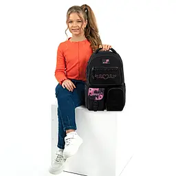 Рюкзак для старшої школи Kite Education teens 2587M Drama Queen Чорний (K26-2587M-2) - мініатюра 22