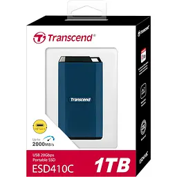 Накопичувач SSD Transcend SSD 1TB USB 3.2 Gen (TS1TESD410C) (FFMSTR02168) - мініатюра 5