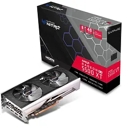 Відеокарта Sapphire AMD Radeon RX 5500 XT 8Gb Nitro+ (11295-05-20G) (11295-99-90G) (GDDR6, 128 bit, PCI-E v4.0 x8) FR - мініатюра 6