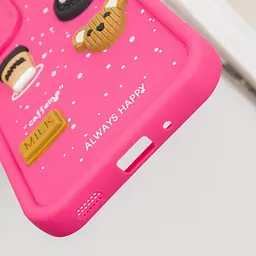 Чохол Epik TPU Toys Case для Xiaomi Redmi 12C/Poco C55 Pink/Always Happy - мініатюра 7