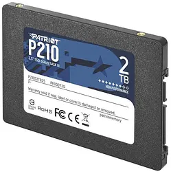 SSD диск 2TB Patriot P-210 2.5 SATAIII TLC 6 Гбит/с - мініатюра 1