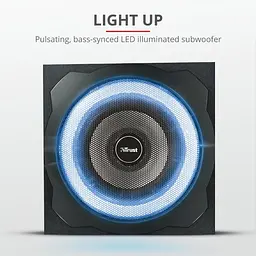 Домашній кінотеатр 5.1 Trust GXT 658 Tytan Surround Speaker System Black - мініатюра 5