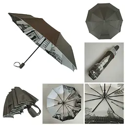 Жіночий напівавтомат зонт Bellissima 102 см acs0024995 - мініатюра 2