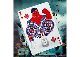 Карти гральні United States Playing Card Company Theory11 Captain America - мініатюра 6