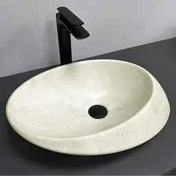 Умивальник VBI Rotello ivory matt накладний VBI-017102