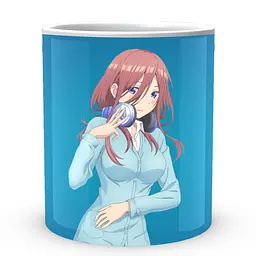 Кухоль GeekLand The Quintessential Quintuplets П'ять наречених Міку QQ 02.02 330 мл білий - мініатюра 2