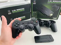 64ГБ Ігрова приставка LITE GREEN HDMI 3535 ігор Dendy, Sega, Аркадні ігри, Game Boy, Nintendo, Atari, PlayStation 1 - мініатюра 3