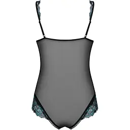 Сітчасте боді на кісточках Obsessive Amanta teddy L/XL - мініатюра 2