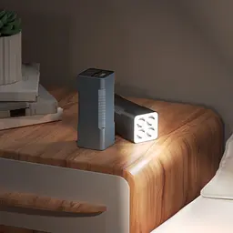 Power bank Hoco Q15 10000mAh PD 22.5W з ліхтарем чорний - мініатюра 2