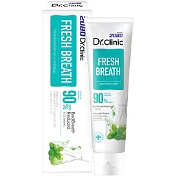 Зубна паста 2080 Dr.Clinic Свіжий подих 125 г
