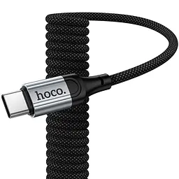 Дата кабель Hoco X121 Nuevo USB to Type-C 3A 1.5 м Black - мініатюра 4