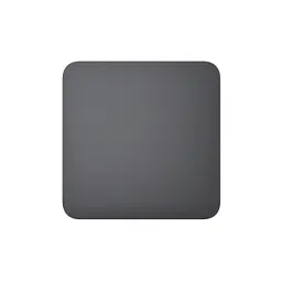 Накладна панель Ajax SoloButton 1-gang/2-way графіт