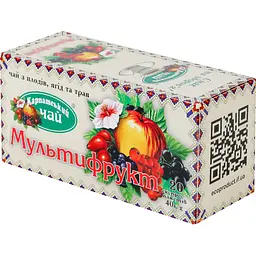 Чай Карпатський Чай Мультифрукт 40 г (20 шт. x 2 г)