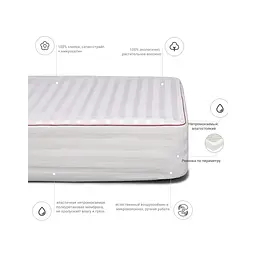 Наматрацник MirSon бавовняний DeLuxe Cotton 270 90x190 см (2200000372482) - мініатюра 2