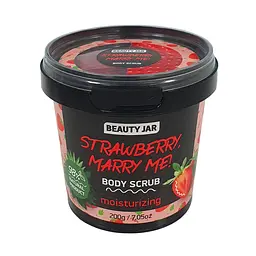 Скраб для тіла Полуниця Marry Me Beauty Jar 200 г