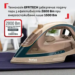 Праска Tefal Energy Power 1500 Вт 270 мл бежева (FV6882E0) - мініатюра 10