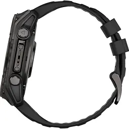 Смарт-годинник Garmin Fenix 8 AMOLED Sapphire 51mm Carbon Gray DLC Titanium with Black/Pebble Gray Silicone Band (010-02905-20/21/63) [115087] - мініатюра 4