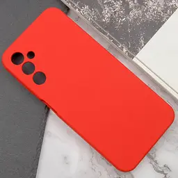 Чохол TPU GETMAN Liquid Silk Full Camera для Samsung Galaxy M34 5G Червоний / Red - мініатюра 5