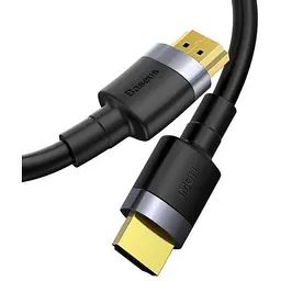 Кабель Baseus Cafule 4K HDMI 2.0 2m Black (CADKLF-F01) [67202] - мініатюра 3